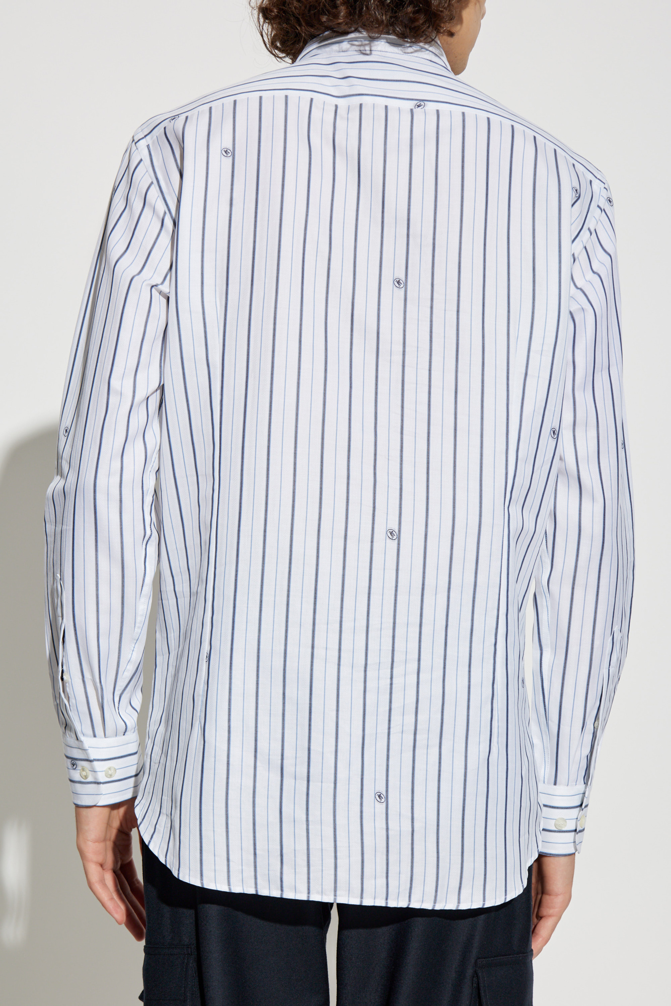 Tシャツ・カットソー ETRO SS25 (WRMA0006 AK788W0111) Etro men's cotton T-shirt with floral print mrma0004aj057